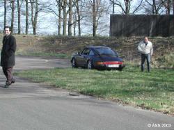 Pylonenrecycling unter Porsche